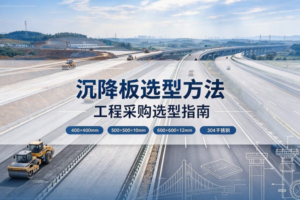 呈贡沉降板选择方法